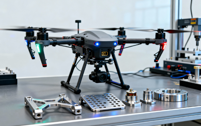 CNC structural parts for drones