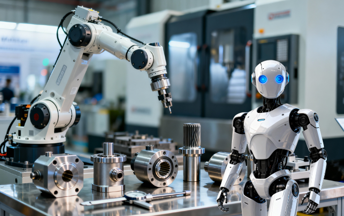 CNC Machined Robot Parts